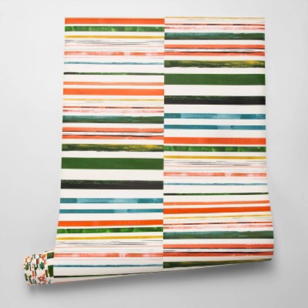 Opalhouse Colored Scientist Stripe Wallpaper